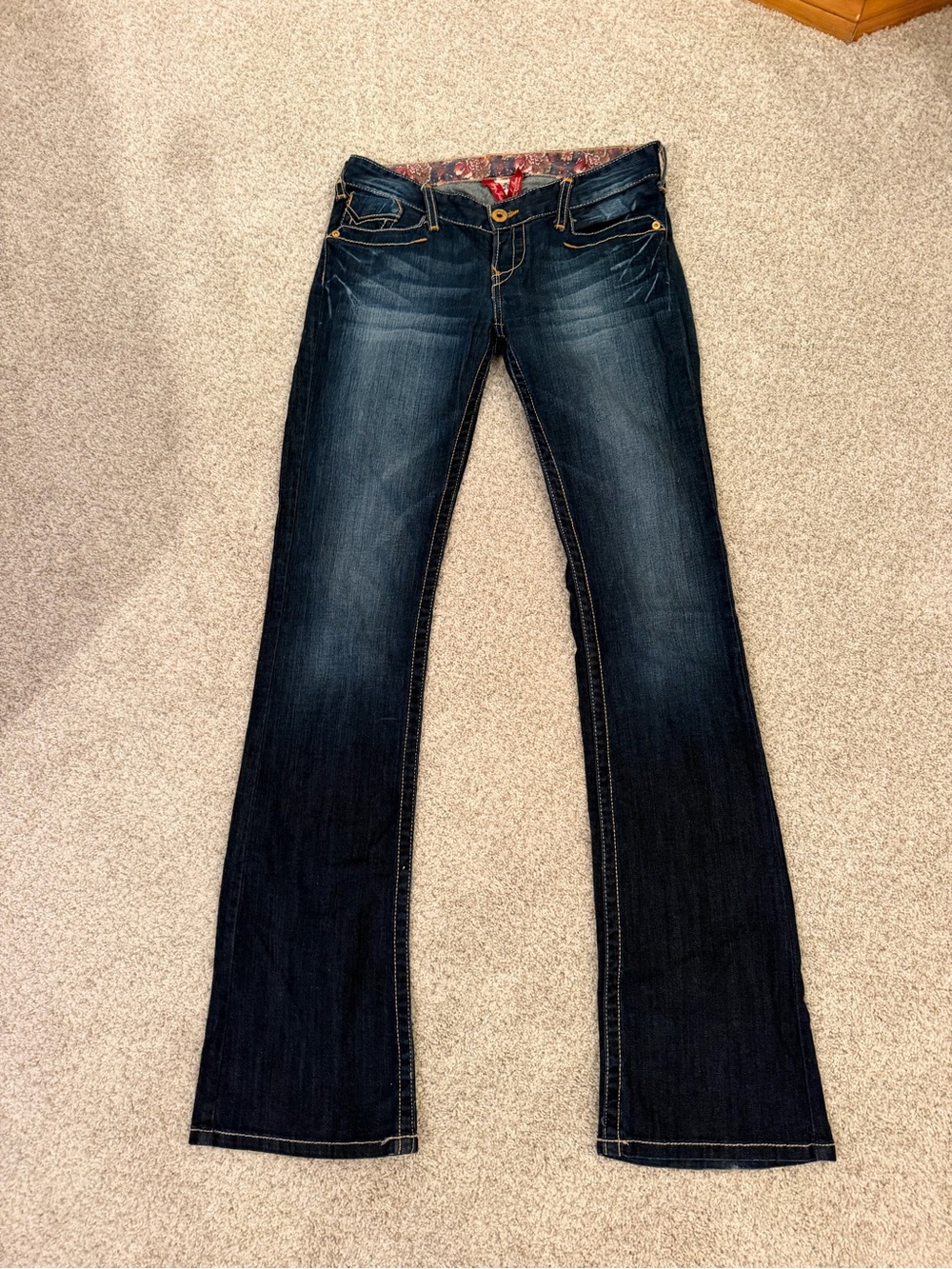 Lucky Brand Dark Indigo Flared Jeans